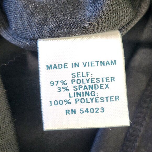 Pim + Larkin Sleeveless Sheath Dress M Blue Striped Back Zip Lined Office Bold - Picture 10 of 11